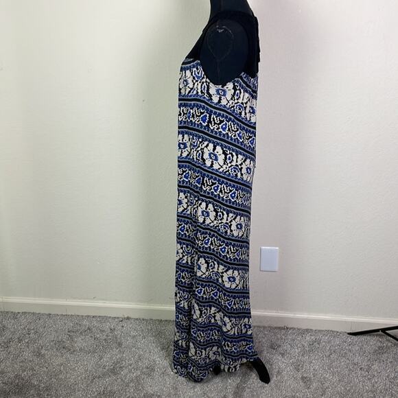 Lucky Brand crocheted yoke boho maxi dress women’s S - Picture 6 of 10